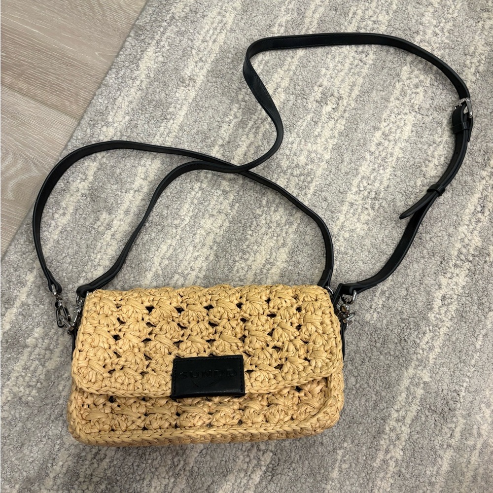 SUNDD raffia purse